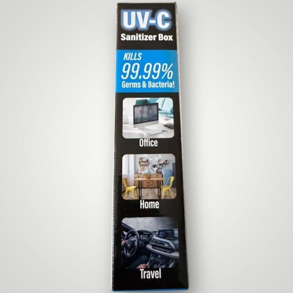 TV Direct UV-C Sanitizer Box White 5-Minute Phone Sterilizer 03211 - Picture 3 of 4